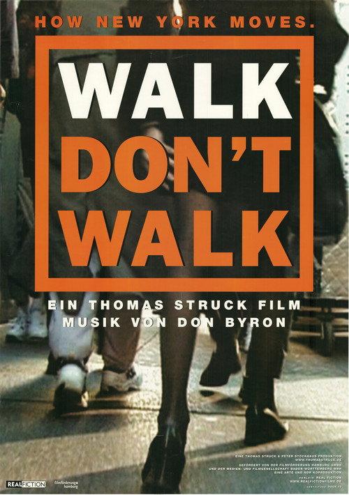 Walk Don't Walk 2002 official movie poster