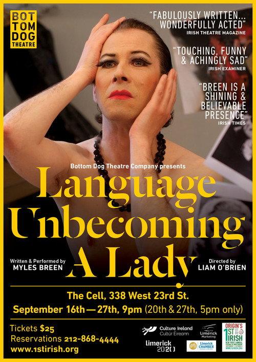 Myles Breen: Unbecoming a Lady 2015 official movie poster