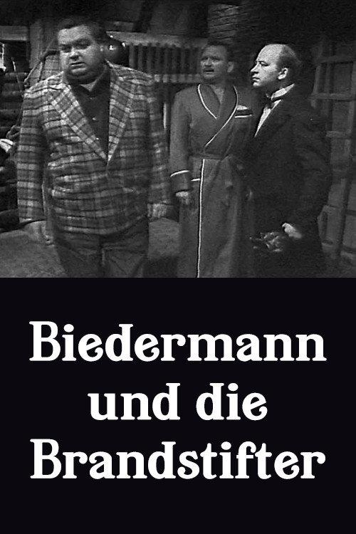 Biedermann und die Brandstifter 1963 official movie poster