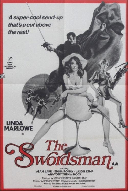 The Swordsman 1974 official movie poster