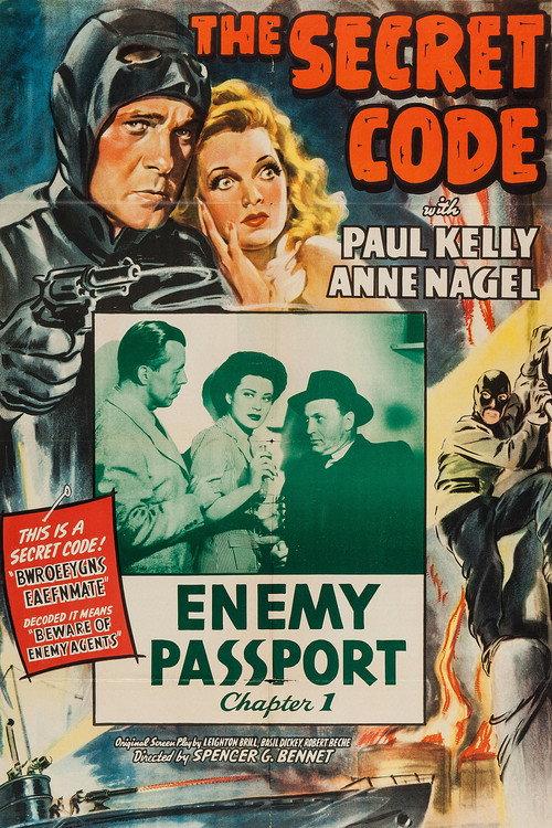 The Secret Code 1944 official movie poster
