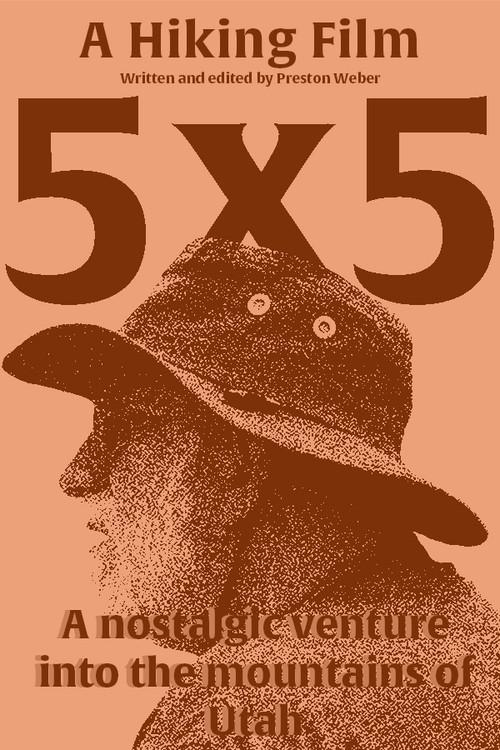 5x5: A Hiking Film 2024 official movie poster