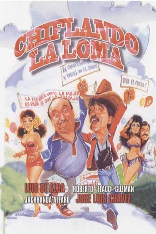 Chiflando en la loma 1995 official movie poster