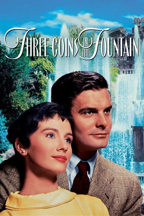Three Coins in the Fountain 1954 official movie poster