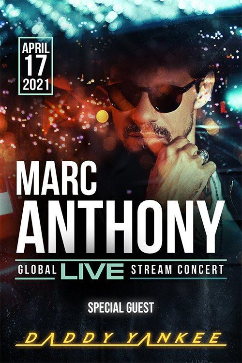 Marc Anthony - Una Noche (Full Concert) 2021 official movie poster