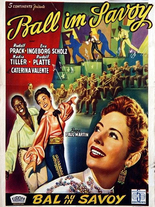 Ball im Savoy 1955 official movie poster