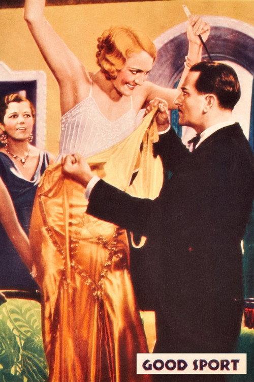 Good Sport 1931 official movie poster