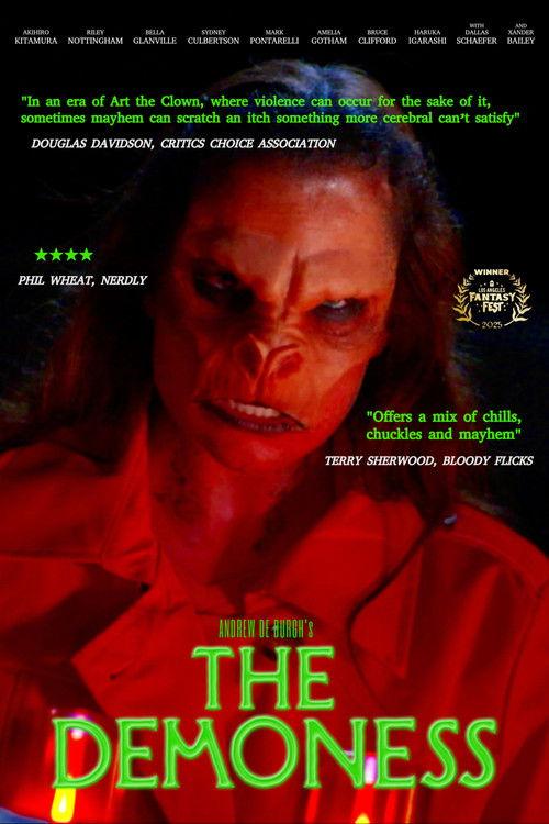 The Demoness 2025 official movie poster