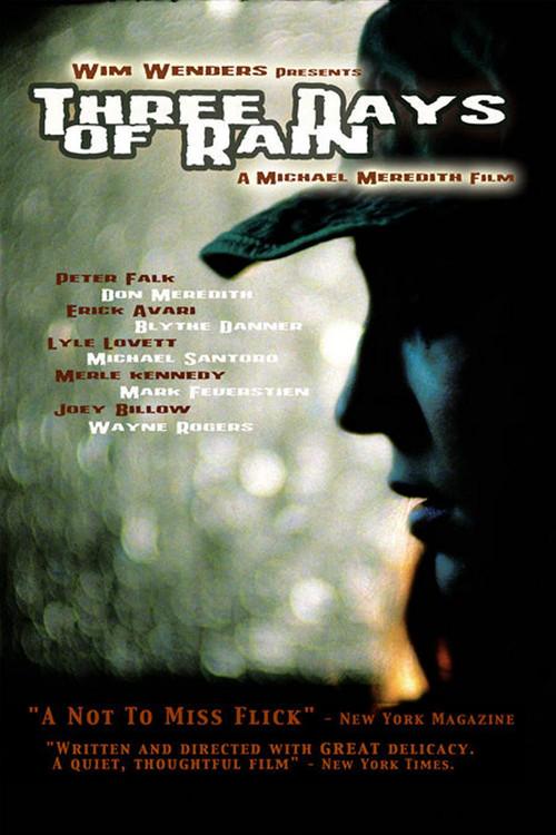 Three Days of Rain 2002 official movie poster