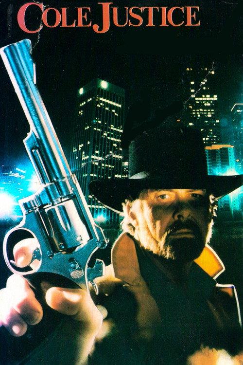 Cole Justice 1989 official movie poster