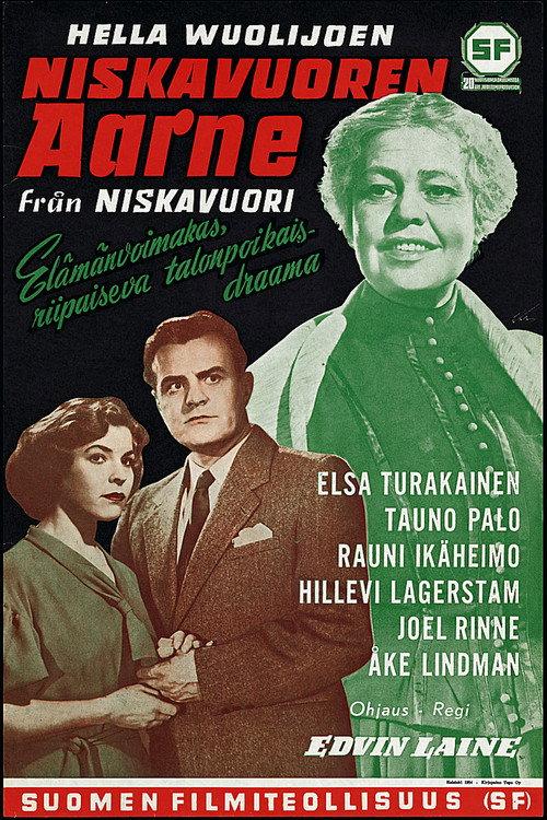 Niskavuoren Aarne 1954 official movie poster