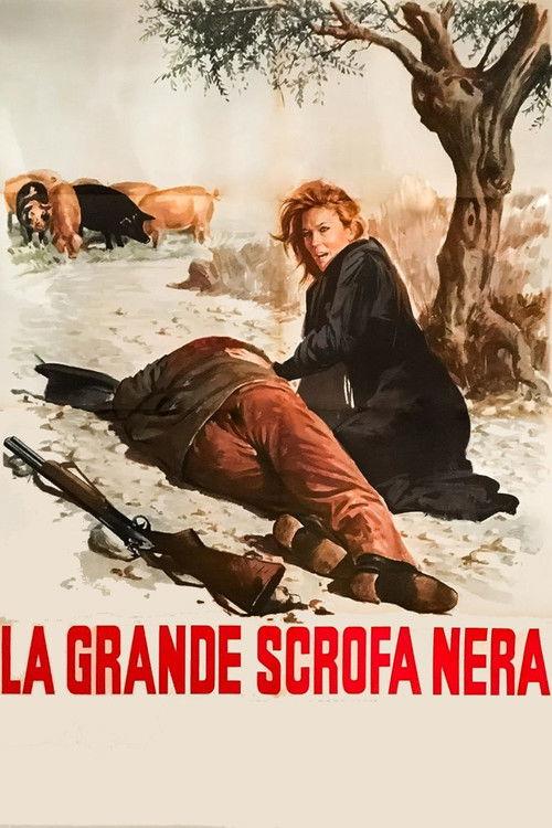 The Big Black Sow 1971 official movie poster