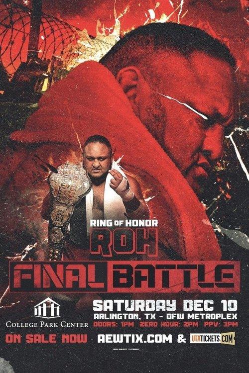 ROH Final Battle 2022 2022 official movie poster
