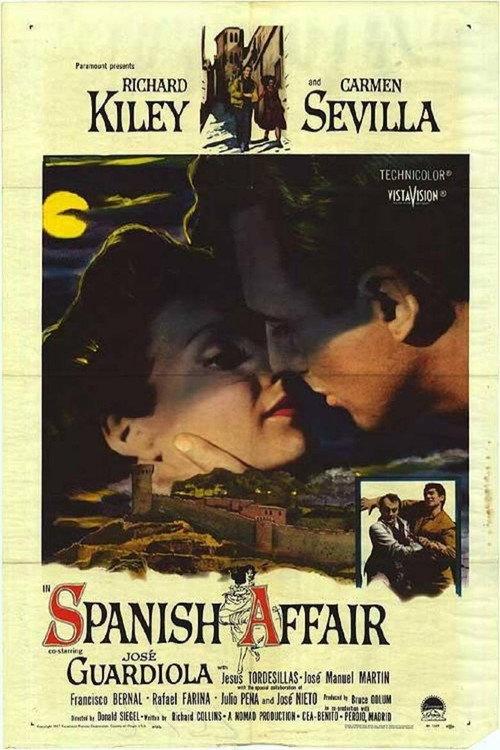 Spanish Affair 1957 official movie poster