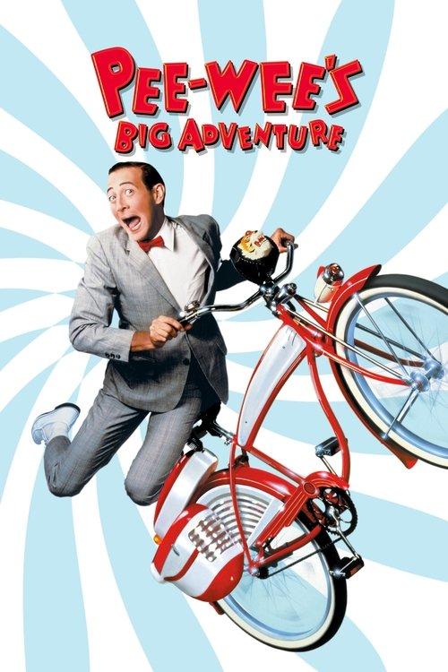 Pee-wee's Big Adventure 1985 official movie poster