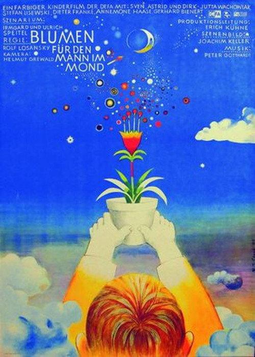 Flowers for the Man in the Moon 1975 official movie poster
