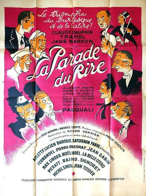 La Parade du rire 1948 official movie poster