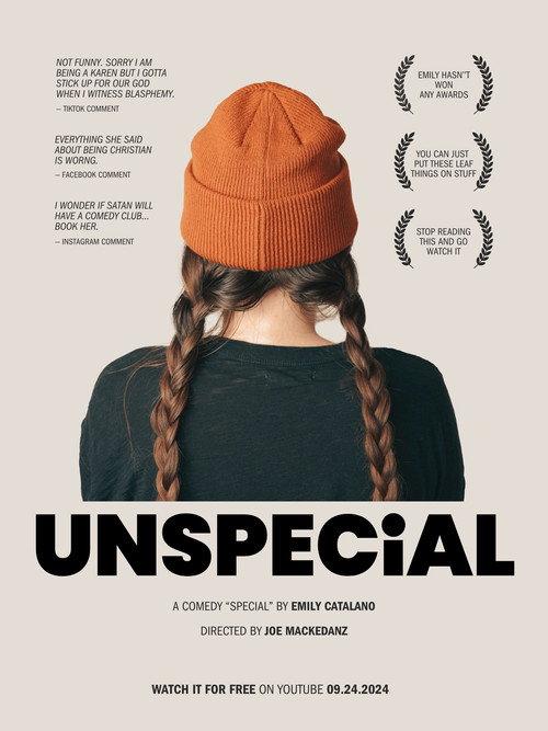 Emily Catalano: Unspecial 2024 official movie poster