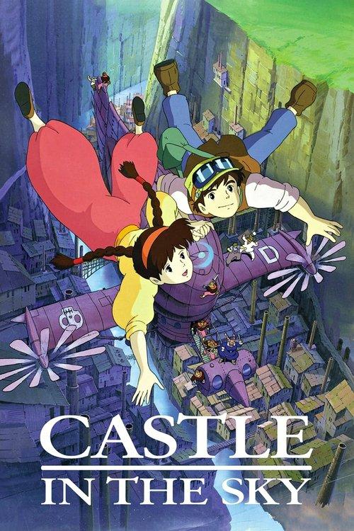 Castle in the Sky 1986 official movie poster