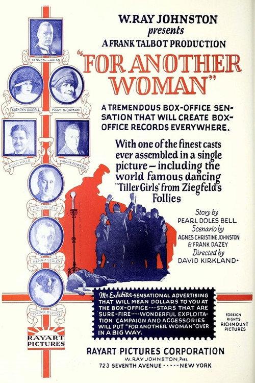 For Another Woman 1924 official movie poster