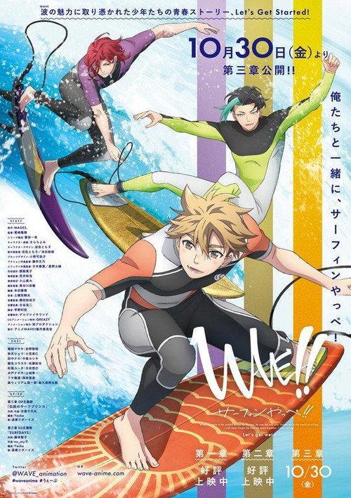 WAVE!! Surfing Yappe!! - Chapter 3 2020 official movie poster
