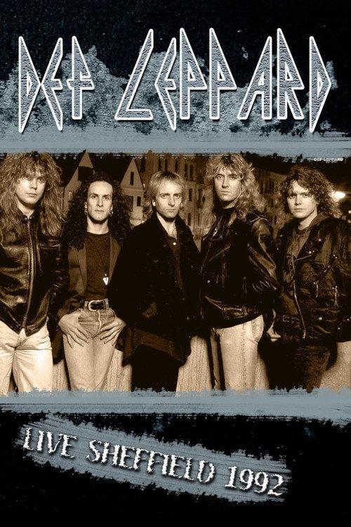 Def Leppard - Live in Sheffield 1993 official movie poster