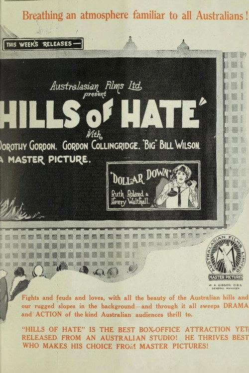 Hills of Hate 1926 official movie poster