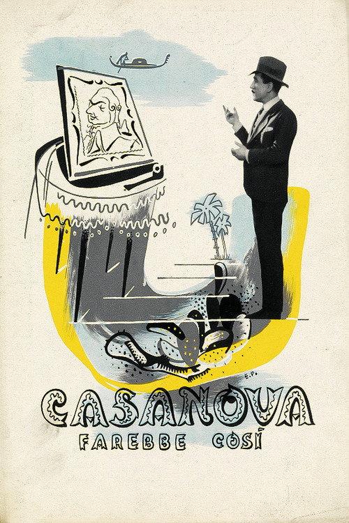 Casanova farebbe così! 1942 official movie poster