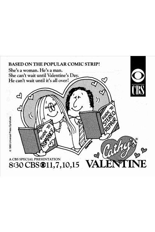 Cathy's Valentine 1989 official movie poster