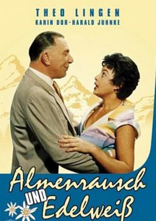 Almenrausch und Edelweiß 1957 official movie poster