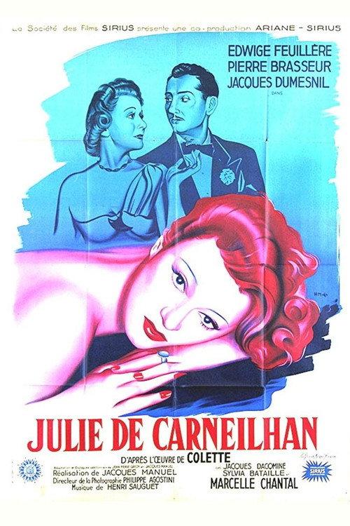 Julie de Carneilhan 1950 official movie poster