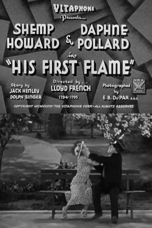 His First Flame 1935 official movie poster