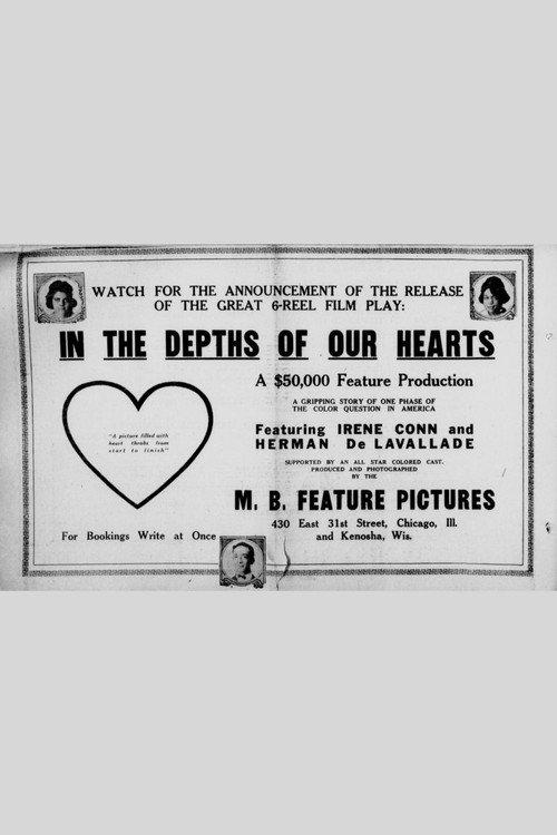 In the Depths of Our Hearts 1920 official movie poster