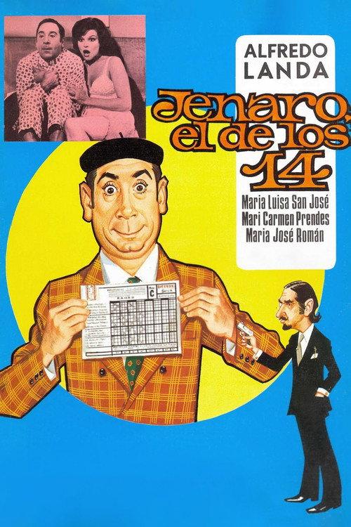 Jenaro, el de los 14 1974 official movie poster