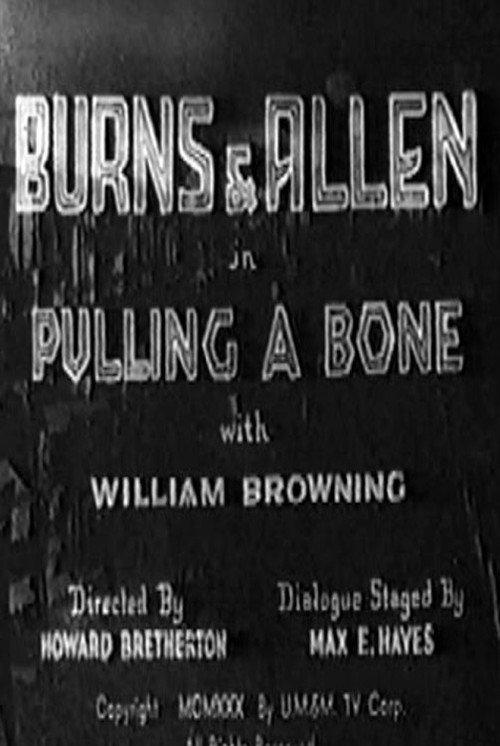 Pulling a Bone 1931 official movie poster