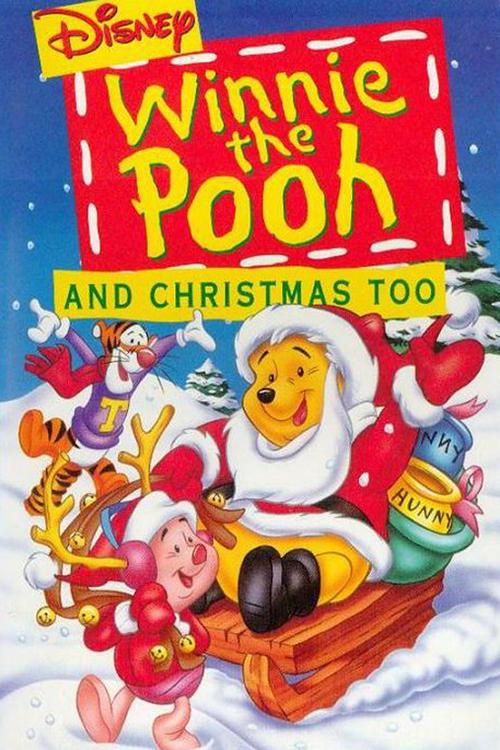 Winnie the Pooh & Christmas Too 1991 official movie poster