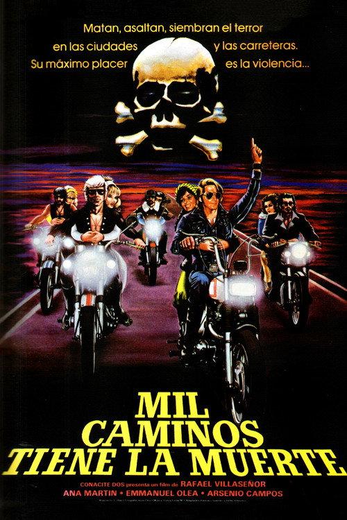 Mil caminos tiene la muerte 1977 official movie poster