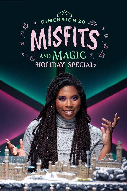 Dimension 20: Misfits and Magic Holiday Special 2021 official movie poster