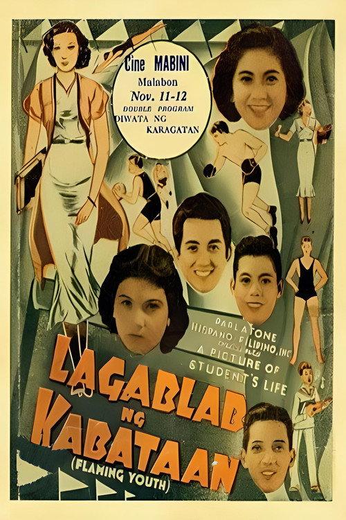 Lagablab Ng Kabataan 1936 official movie poster
