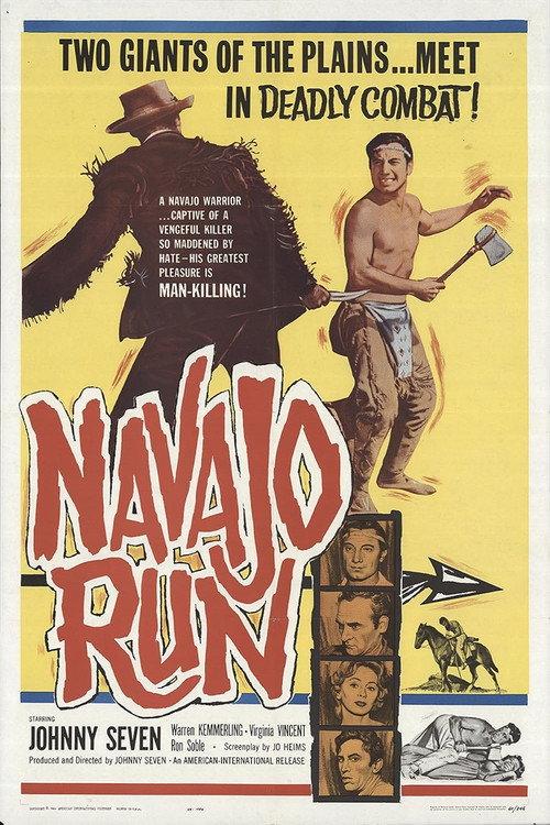 Navajo Run 1964 official movie poster