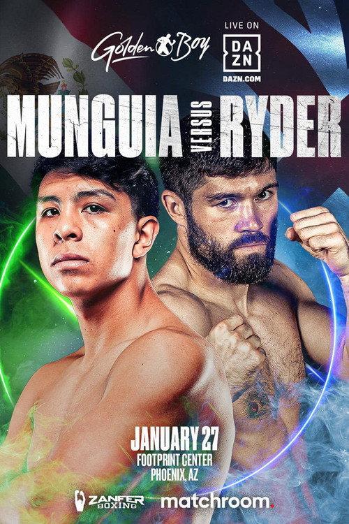 Jaime Munguia vs. John Ryder 2024 official movie poster
