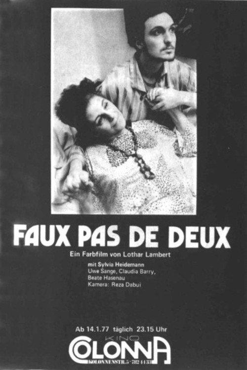 Faux Pas de Deux 1977 official movie poster