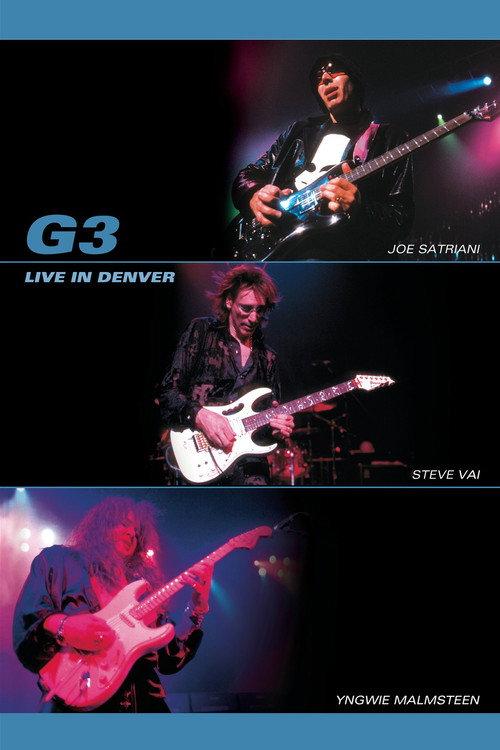 G3: Live in Denver 2004 official movie poster