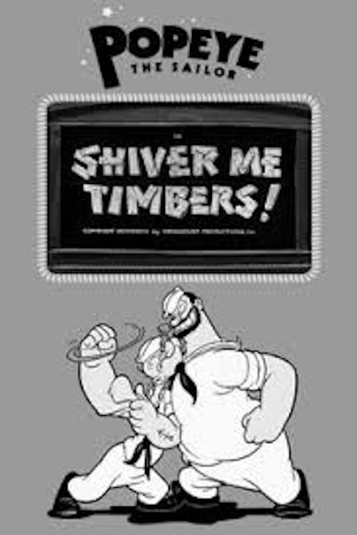 Shiver Me Timbers! 1934 official movie poster