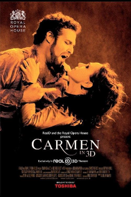 Carmen in 3D 2011 official movie poster
