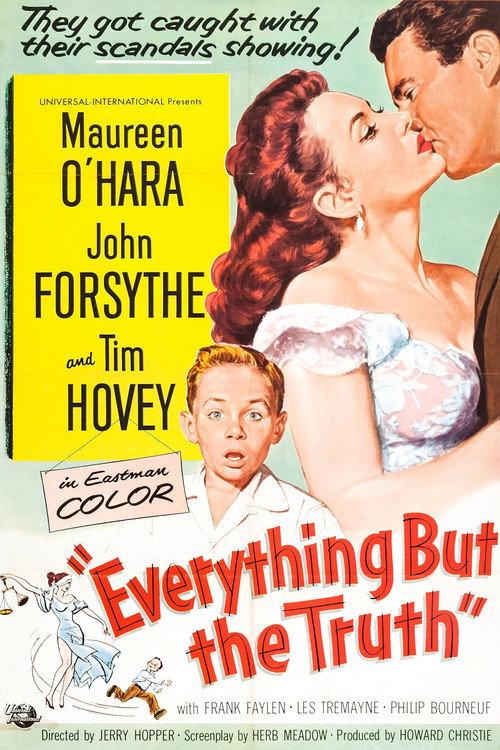Everything But the Truth 1956 official movie poster