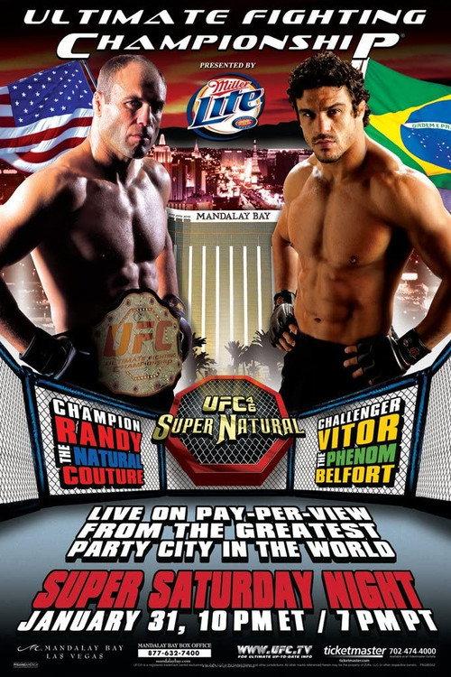 UFC 46: Supernatural 2004 official movie poster