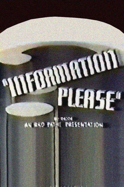 Information Please: Series 1, No. 1 1939 official movie poster