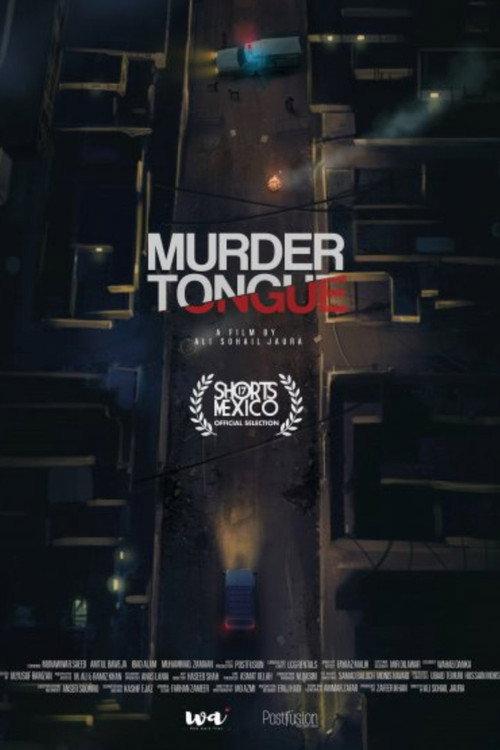Murder Tongue 2022 official movie poster