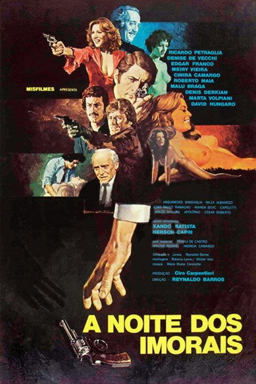 A Noite dos Imorais 1979 official movie poster